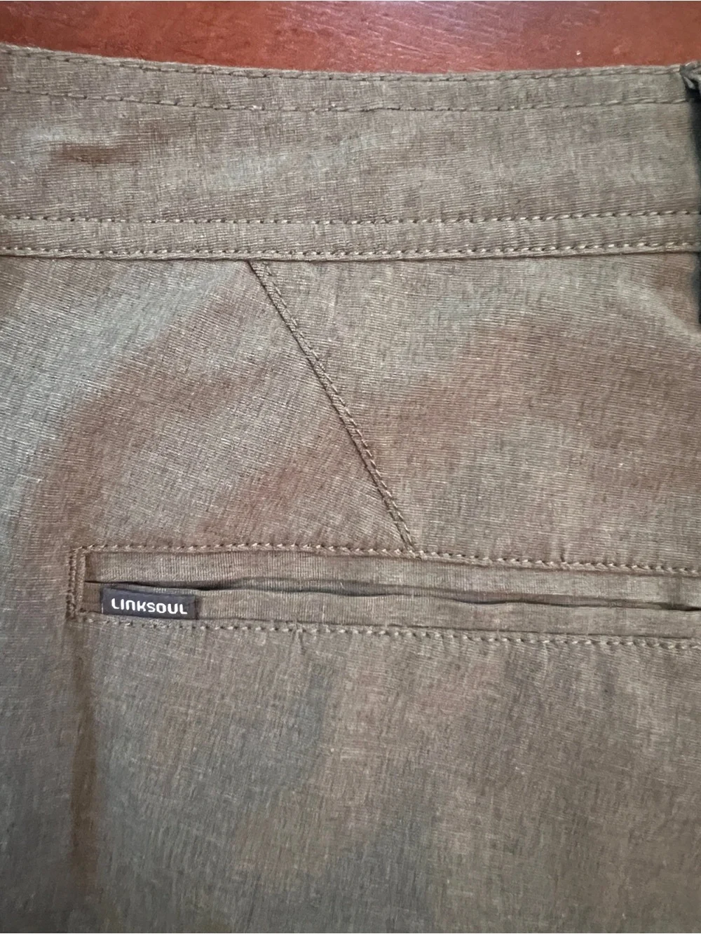 LINKSOUL 5-Pocket Golf Pants Men's Size 36R Forest Green Performance